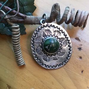 SILVER & TURQUOISE Pendant